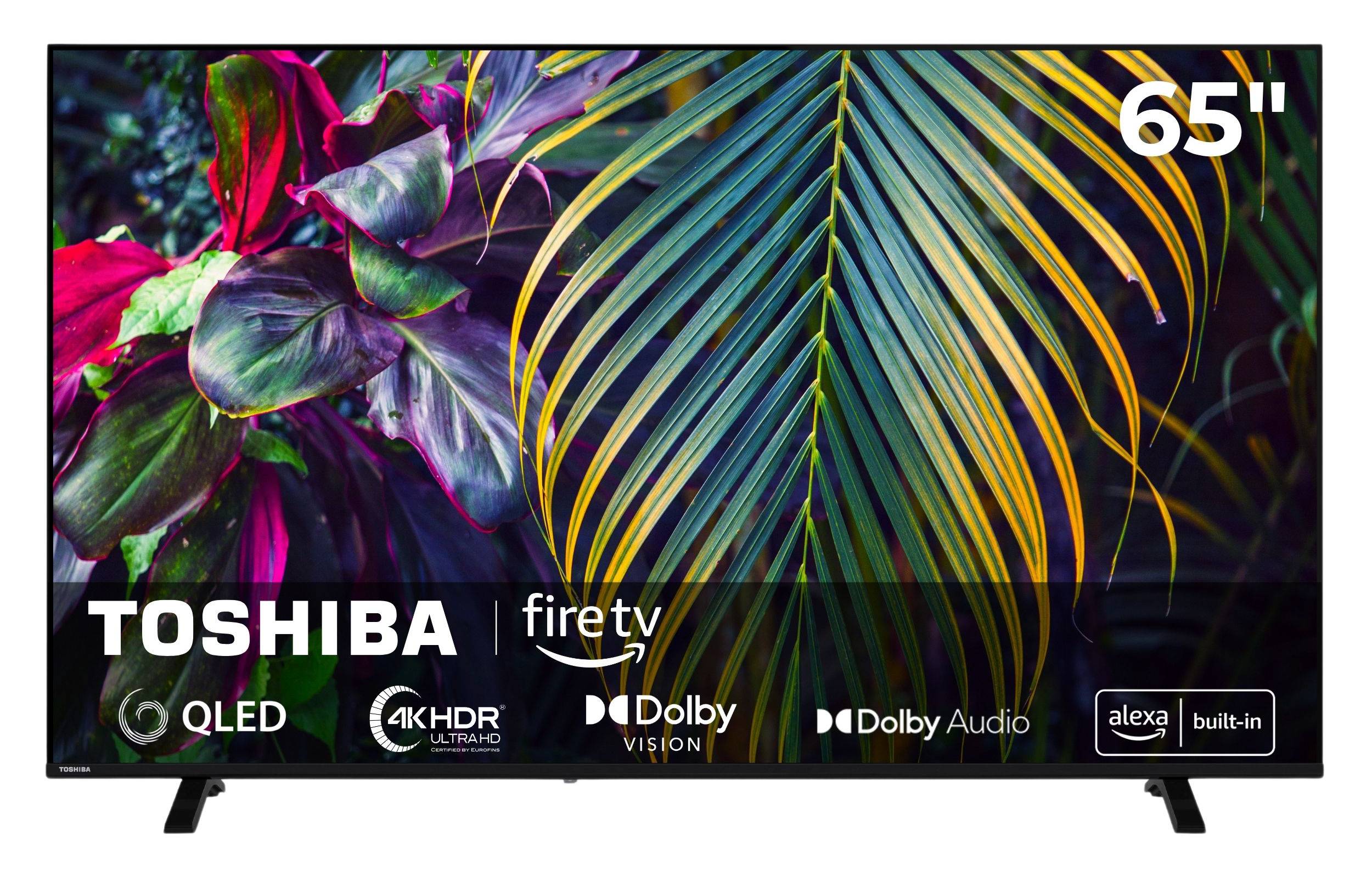 Toshiba 65QF2663DAZ QLED Fire TV 65 Zoll Fernseher 4K UHD Smart TV Dolby Vision HDR Alexa (2026)-0