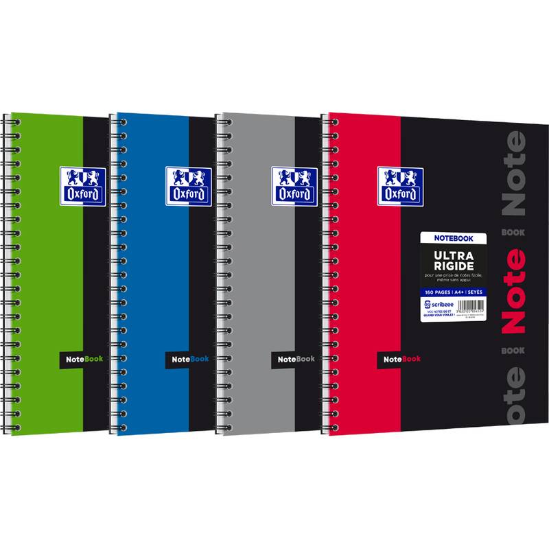 Oxford Studium Collegeblock "NOTEBOOK", A4+, seyès-0