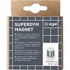 sigel Neodym-Design-Magnete Zylinder "Strong" C5, 10er Set