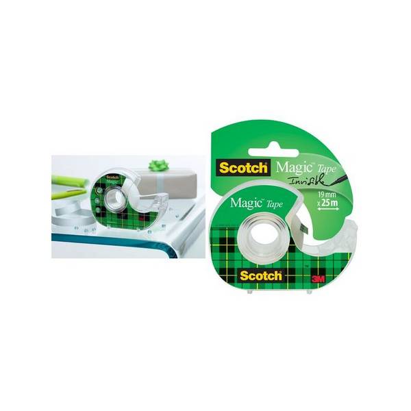 3M Scotch Klebefilm Magic 810, unsichtbar, im Handabroller
