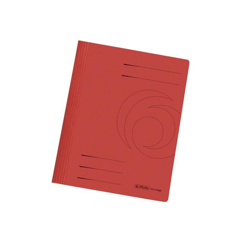 herlitz Schnellhefter easy orga, Manilakarton, rot-0
