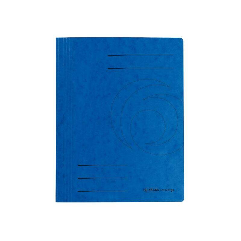 herlitz Schnellhefter easyorga, A4, Karton, blau-0