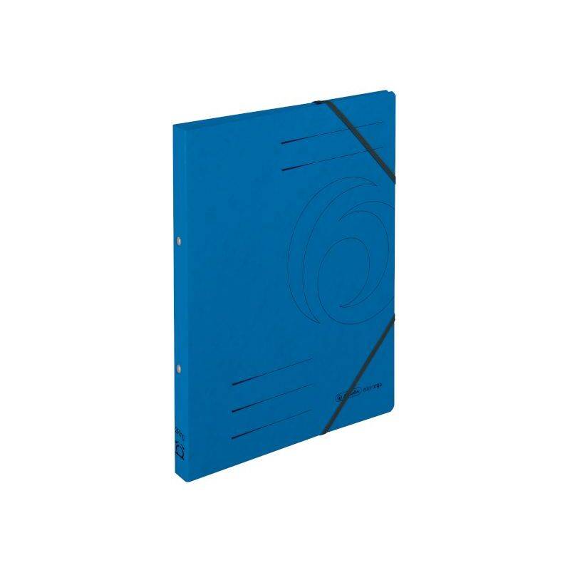 herlitz Ringhefter easyorga, A4, Karton, blau-0