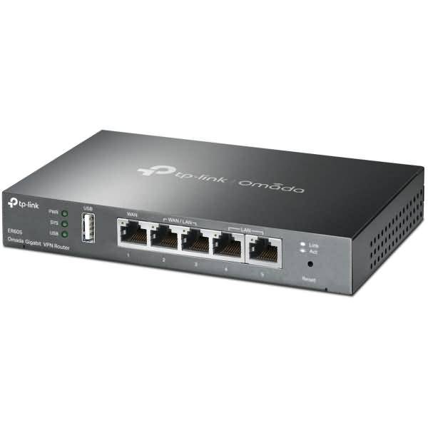 Omada ER605 SafeStream Gigabit Multi WAN VPN Router v2