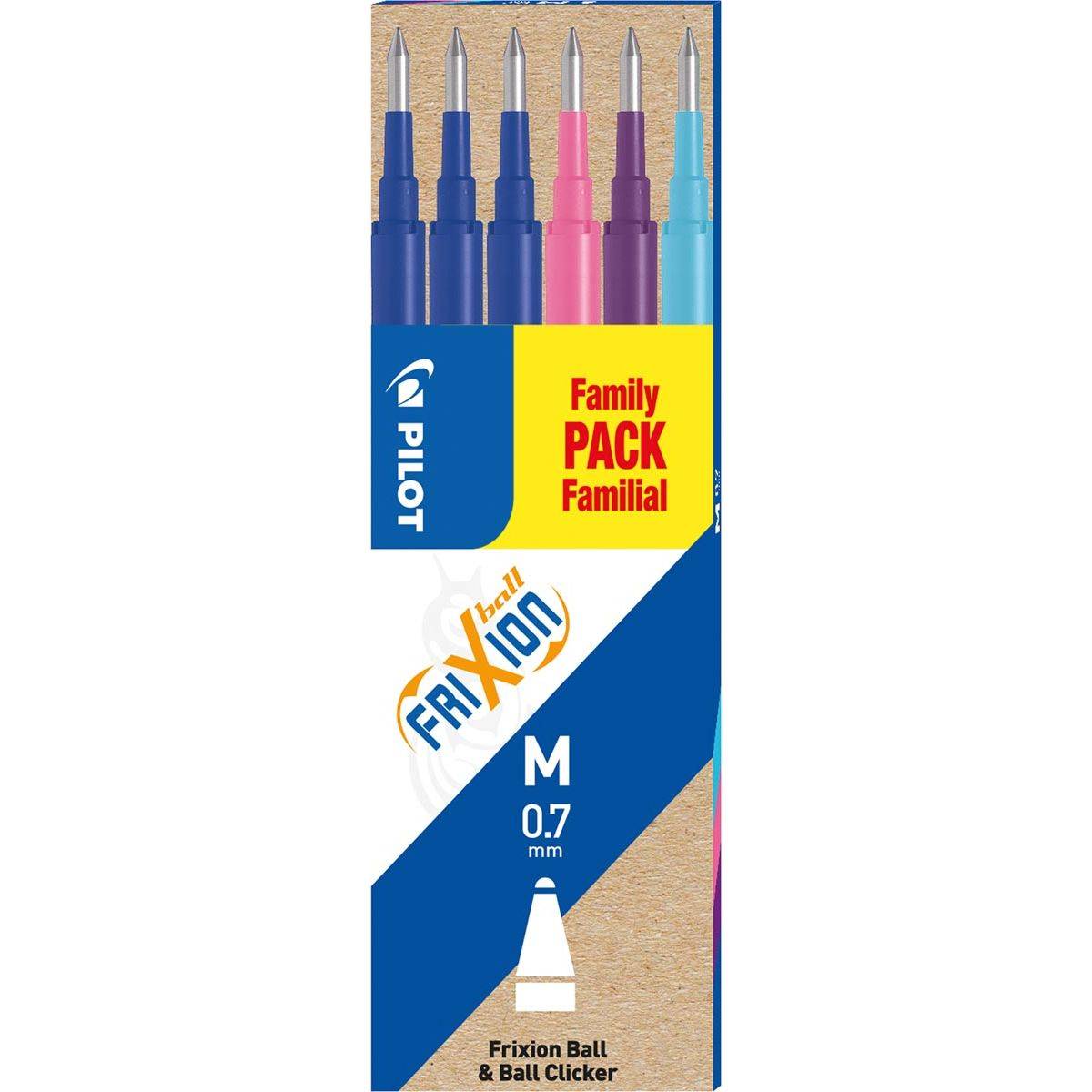PILOT Tintenroller-Ersatzmine BLS-FR7, farbig sortiert-0