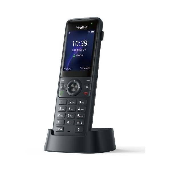 Yealink ax83H - Schnurloses VoIP-Telefon - mit Bluetooth-Schnittstelle mit Rufnummernanzeige/Anklopffunktion - IEEE