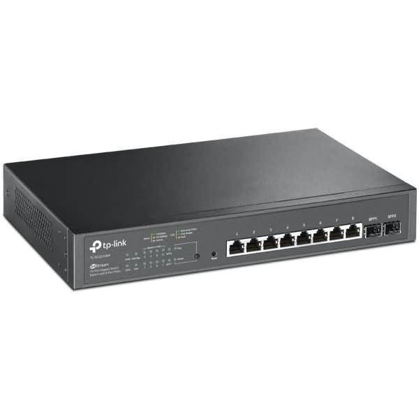 Omada SG2210MP 8-Port Gigabit PoE+ L2 Smart Switch 2xSFP-0