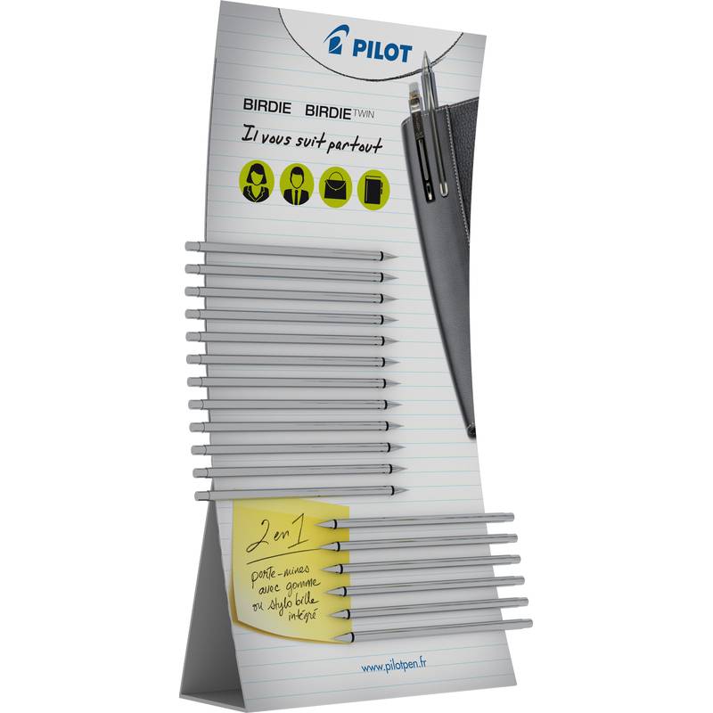 PILOT Multifunktionsstift Birdie Twin, 18er Display-0