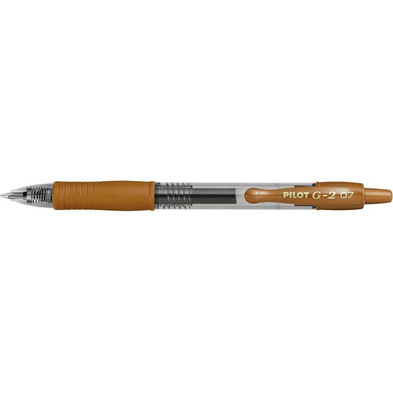 PILOT Gelschreiber G2 07, schokobraun-0