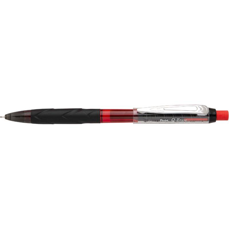 Pentel Druckbleistift Q-Erase, 0,7 mm, schwarz/rot-0
