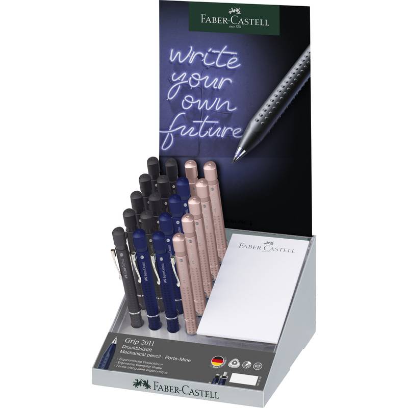 FABER-CASTELL Druckbleistift GRIP 2011, im Display-0