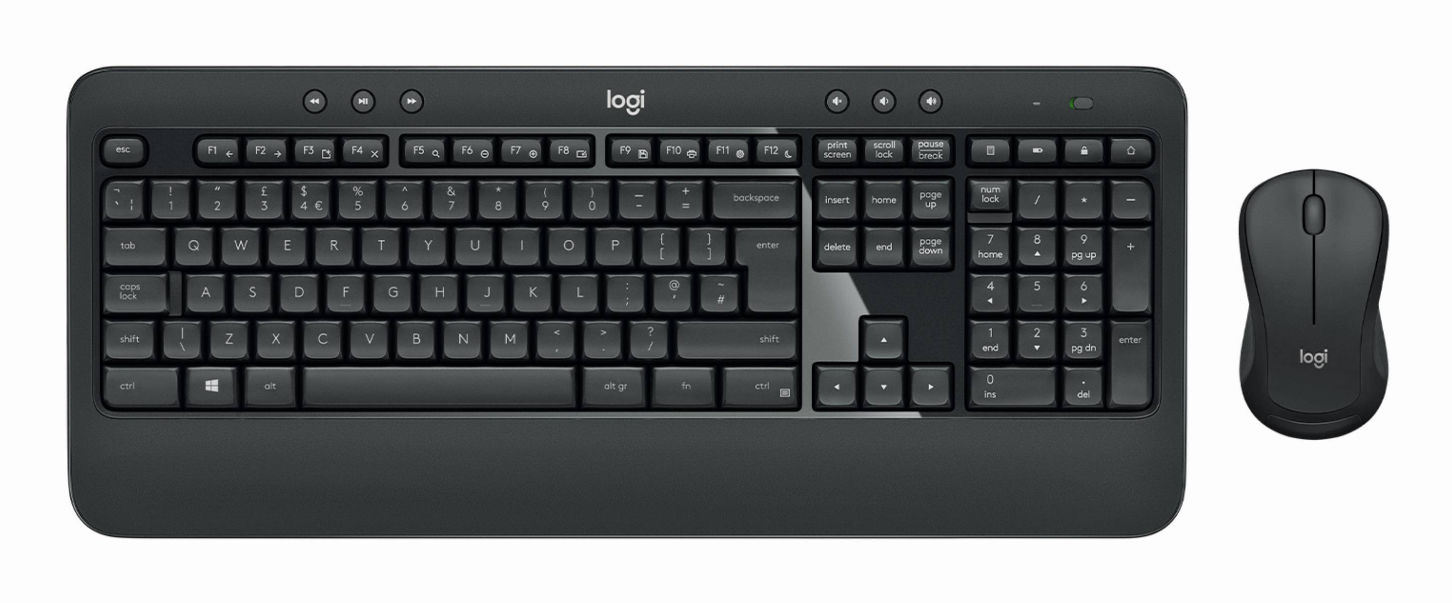 Logitech MK540 Advanced - Tastatur-und-Maus-Set - kabellos - 2.4 GHz - QWERTY - US International-2