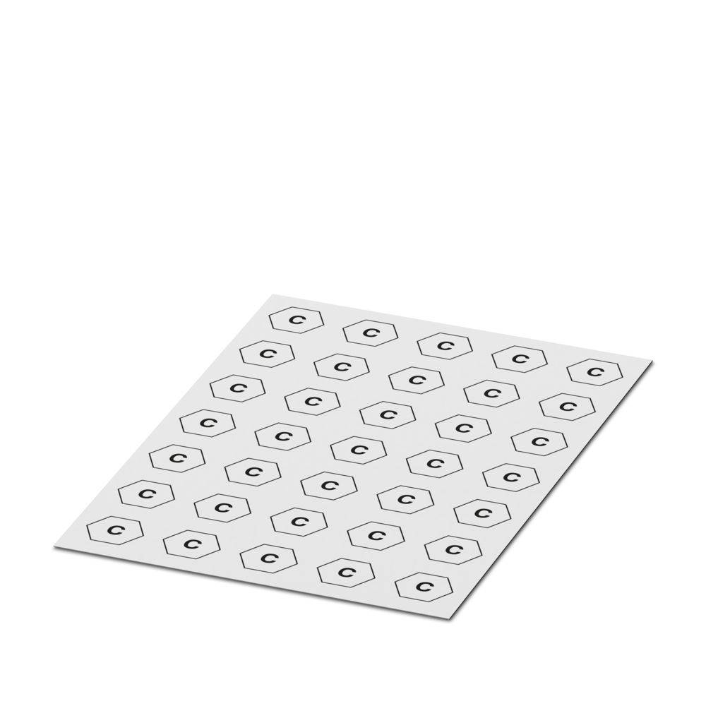10 Stk. Phoenix Contact Aufkleber EV-LABEL-C-SO-0