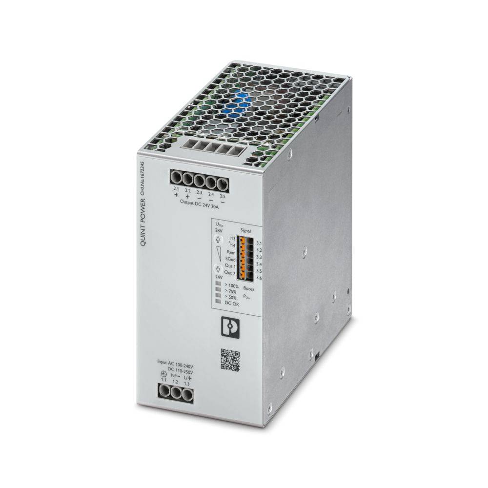 QUINT4-PS/1AC/24DC/20/+/F - Stromversorgung - 1Stück-0