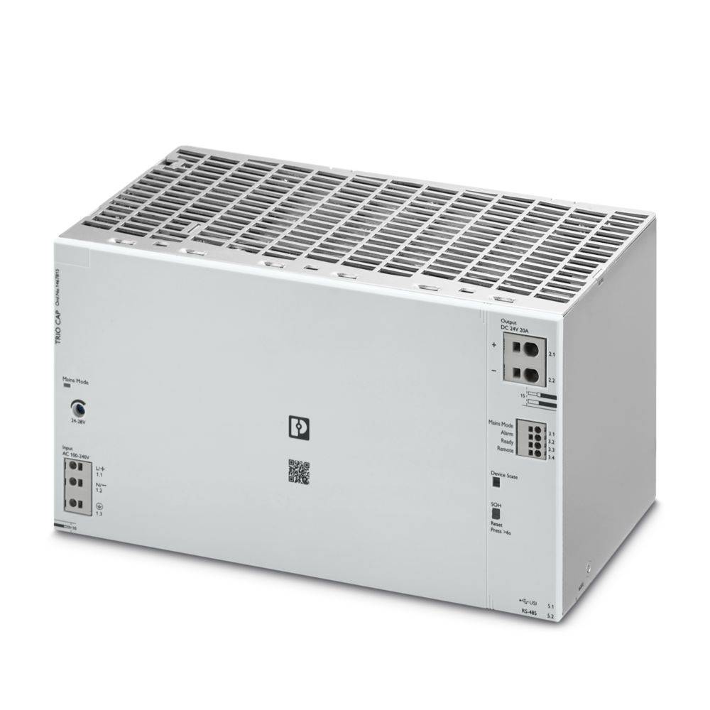 Phoenix Contact 1467815 TRIO3-CAP/1AC/24DC/20/12KJ/USB-485-0