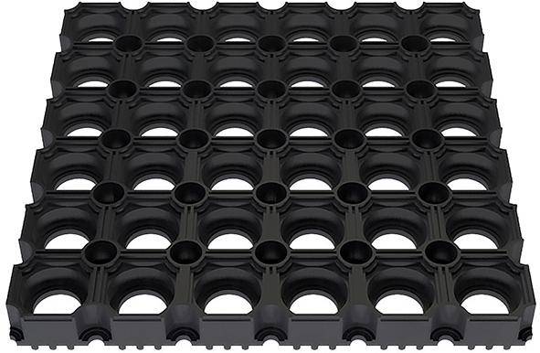 Wabenmatte SBR Typ 1 22mmohne Boden 40x60cm-1