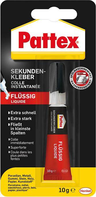 PATTEX Sekundenkleber Classic flüssig 10g-0