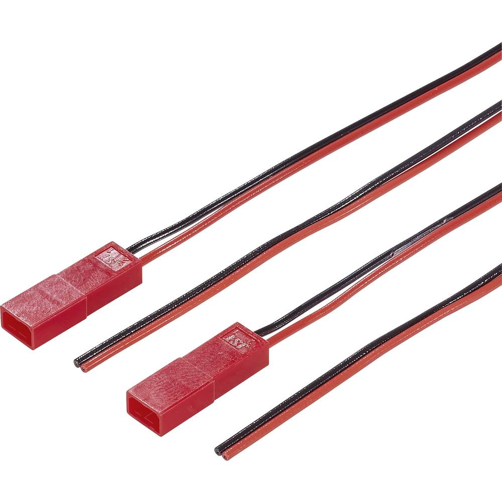 Modelcraft BEC-stekker met kabel 0.5 mm²