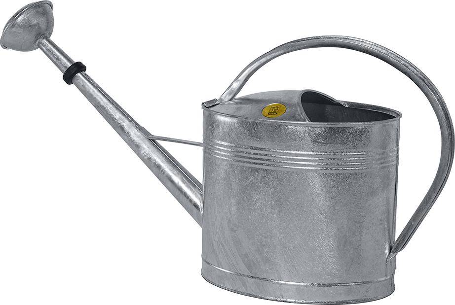 IDEAL Giesskanne 13l verzinkt oval mit Brause-0