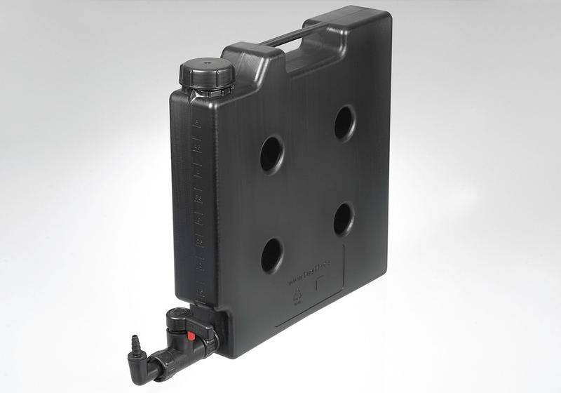 Raumsparkanister mit Ablasshahn, elektrisch leitfähig, 5 Liter Volumen-2