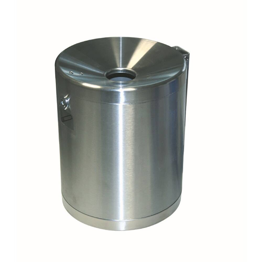 TKG Wandascher RONDO MAXI abschließbar Edelstahl-0