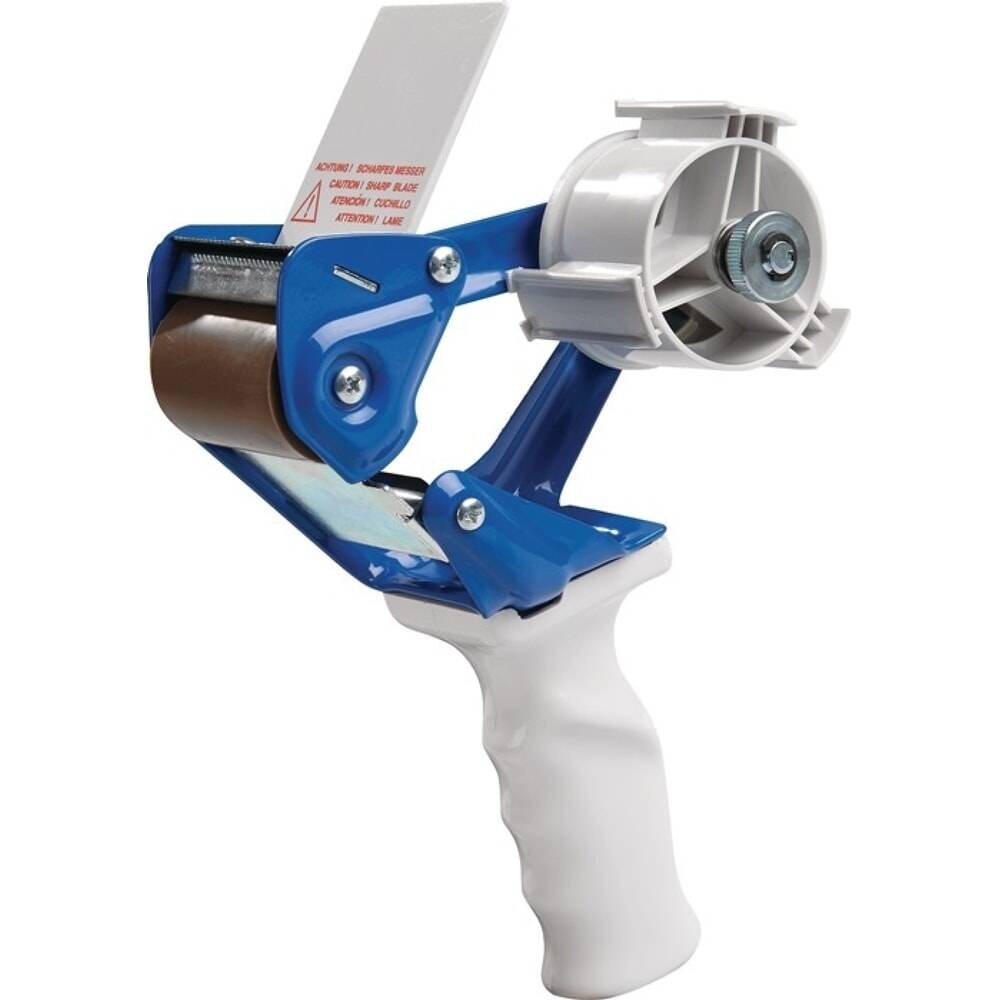 Handabroller Profi K20B, Metall, blau/weiß-0