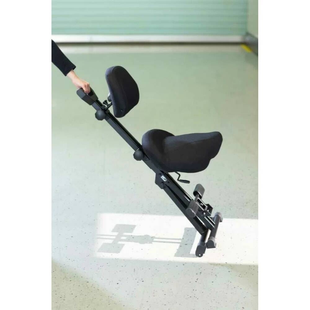 meychair Stehhilfe Comfort XXL mit Sattelsitz, Kunstleder-3
