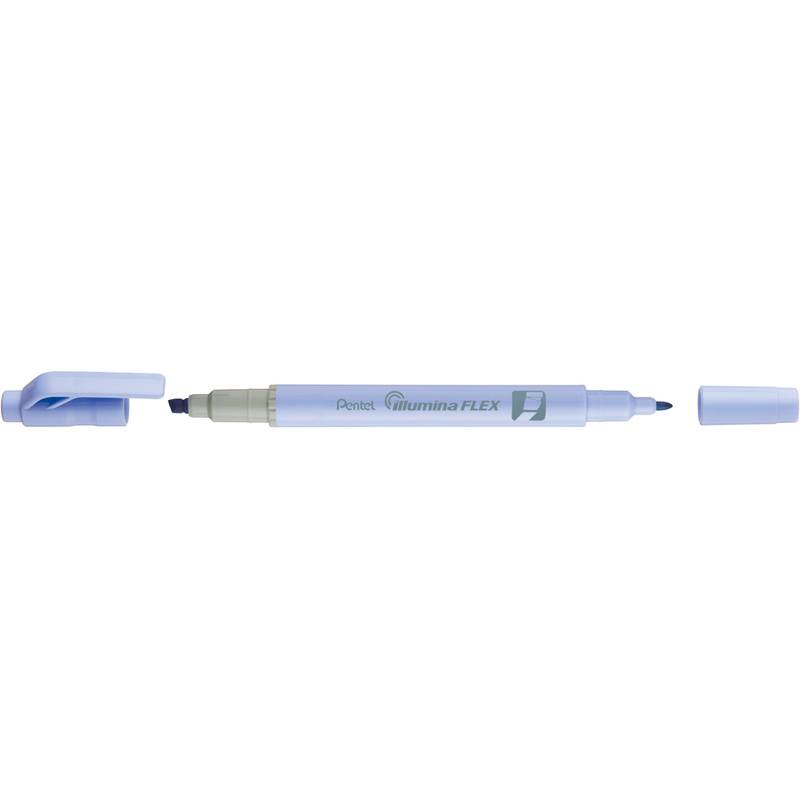 Pentel Textmarker Illumina Flex Pastel, pastellblau-0