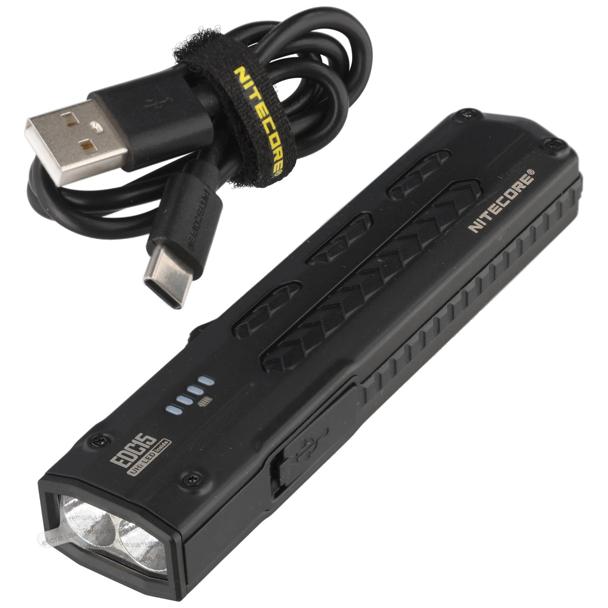 Nitecore EDC15 - 1200 Lumen + UV-2