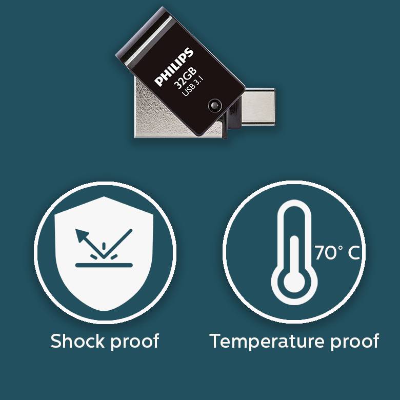 Philips FM32DC152B - USB-Flash-Laufwerk - 32 GB-2
