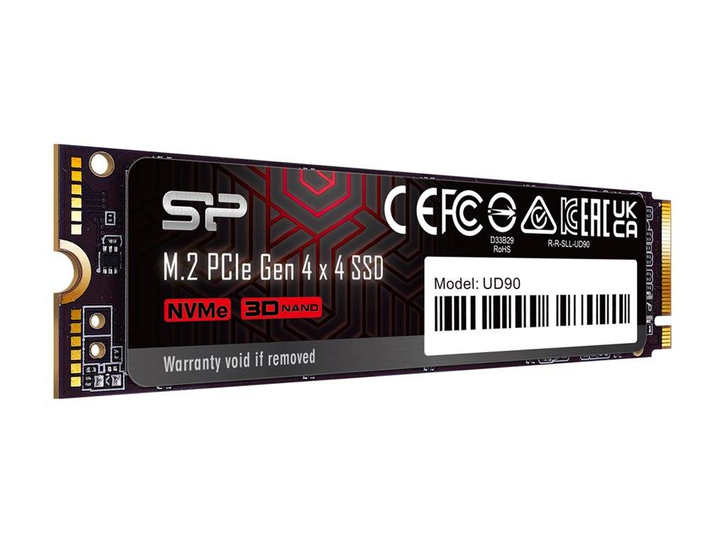 Silicon Power UD90 - SSD - 1 TB - intern - M.2 2280 - PCIe 4.0 x4 (NVMe)-2