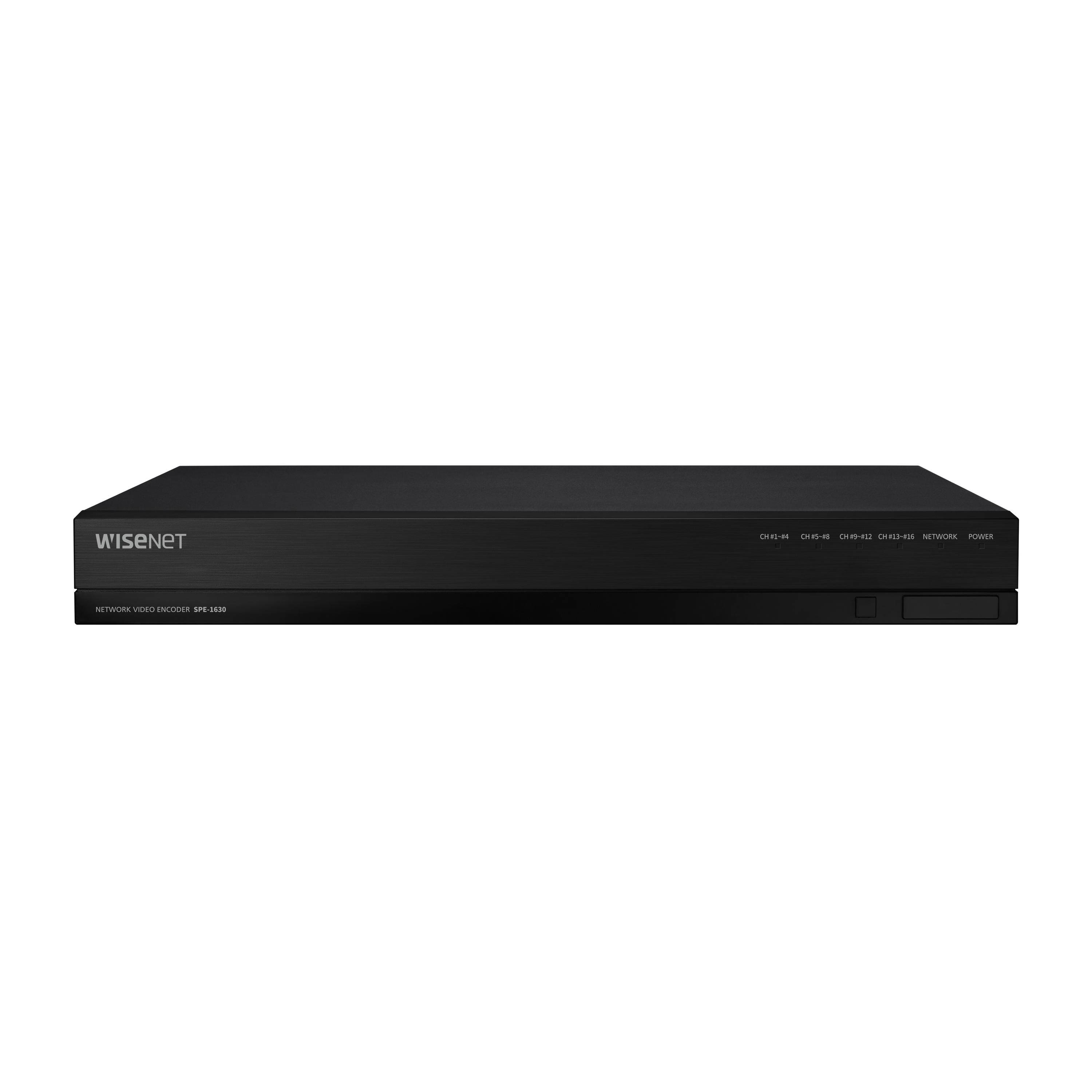 Hanwha Techwin WiseNet SPE-1630 - Video-Server - 16 Kanäle - Rack - einbaufähig-1