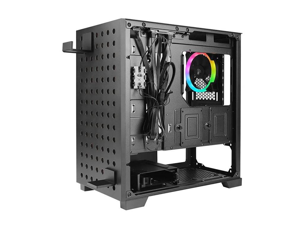 AZZA Elise - microATX-Turm - Seitenteil mit Fenster (gehärtetes Glas)-1