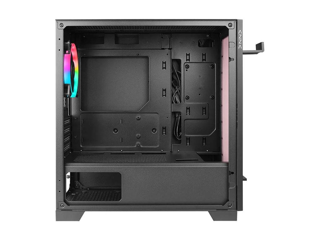 AZZA Elise - microATX-Turm - Seitenteil mit Fenster (gehärtetes Glas)-2