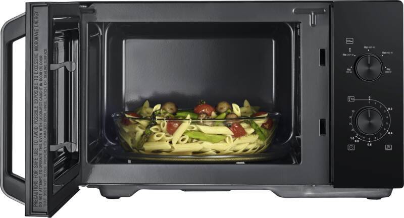 SEVERIN MW 7796, Arbeitsplatte, Solo-Mikrowelle, 28 l, 900 W, Drehregler, Schwarz-1