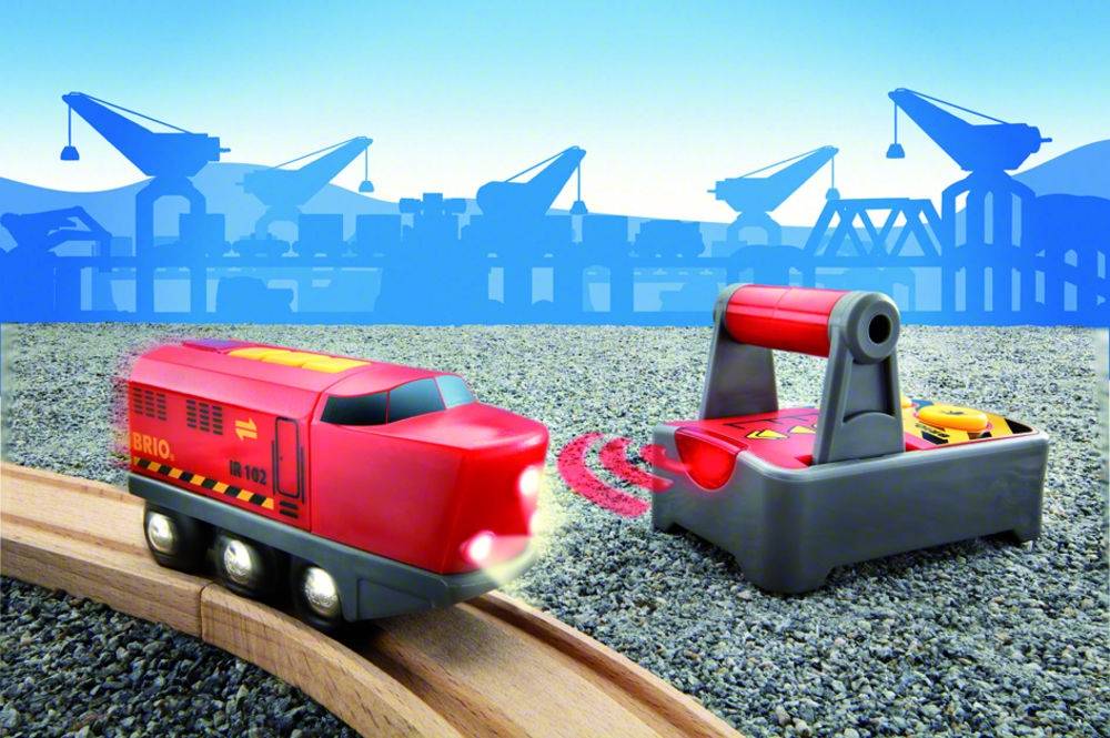 BRIO 7312350332131, Zug, Lift and Load, 0,3 Jahr(e), AA, Schwarz, Grau, Rot, Gelb-1