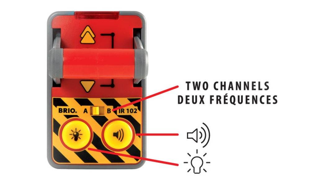 BRIO 7312350332131, Zug, Lift and Load, 0,3 Jahr(e), AA, Schwarz, Grau, Rot, Gelb-3