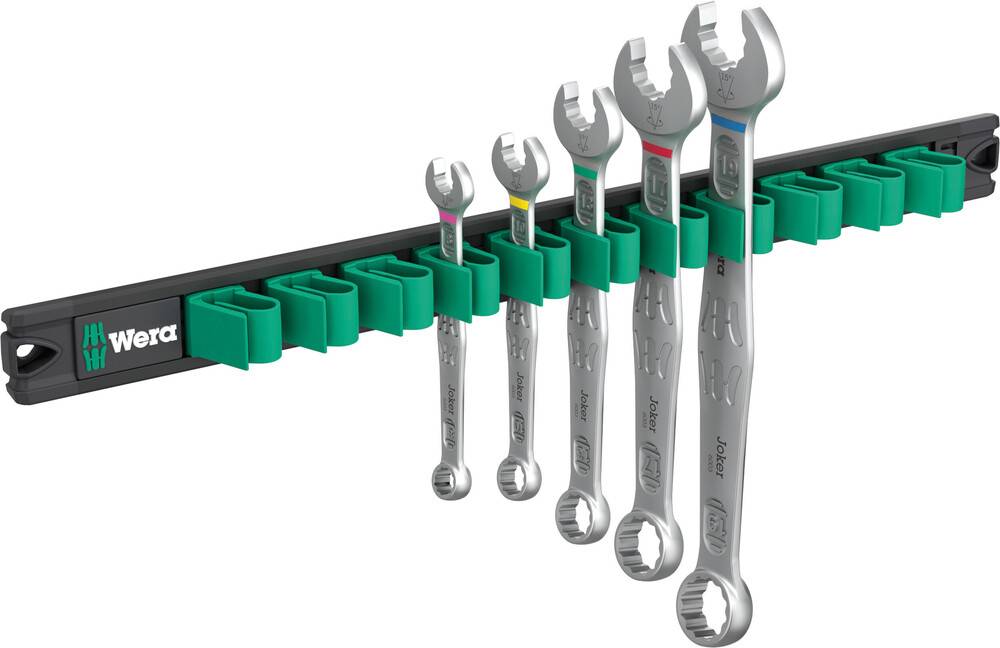 Wera 9641 Magnetleiste 6003 Joker 2 Ringmaulschlüssel-Satz-1