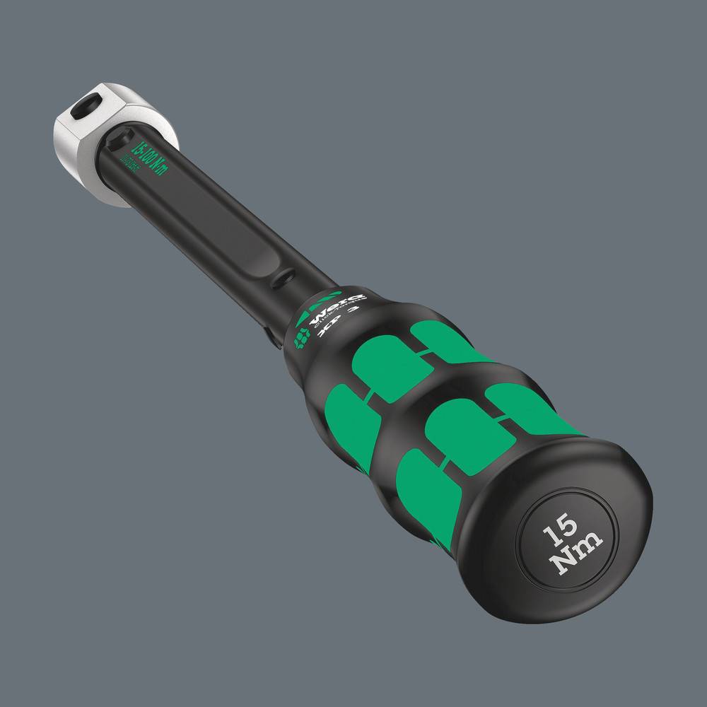 Click-Torque XP 3 Voreingestellter, einstellbarer Drehmomentschlüssel für Einsteckwerkzeuge, 15-100 Nm, 15 Nm, 9x12 x 15-3