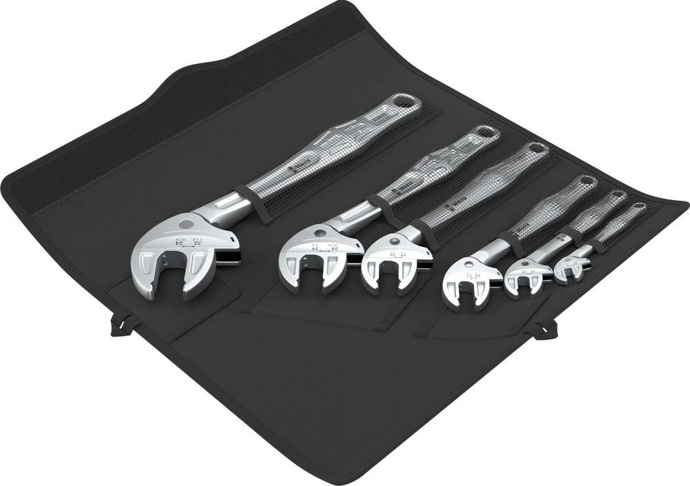 Wera 6004 Joker 6 Set 1 Selbstjustierender Maulschlüssel-Satz-1
