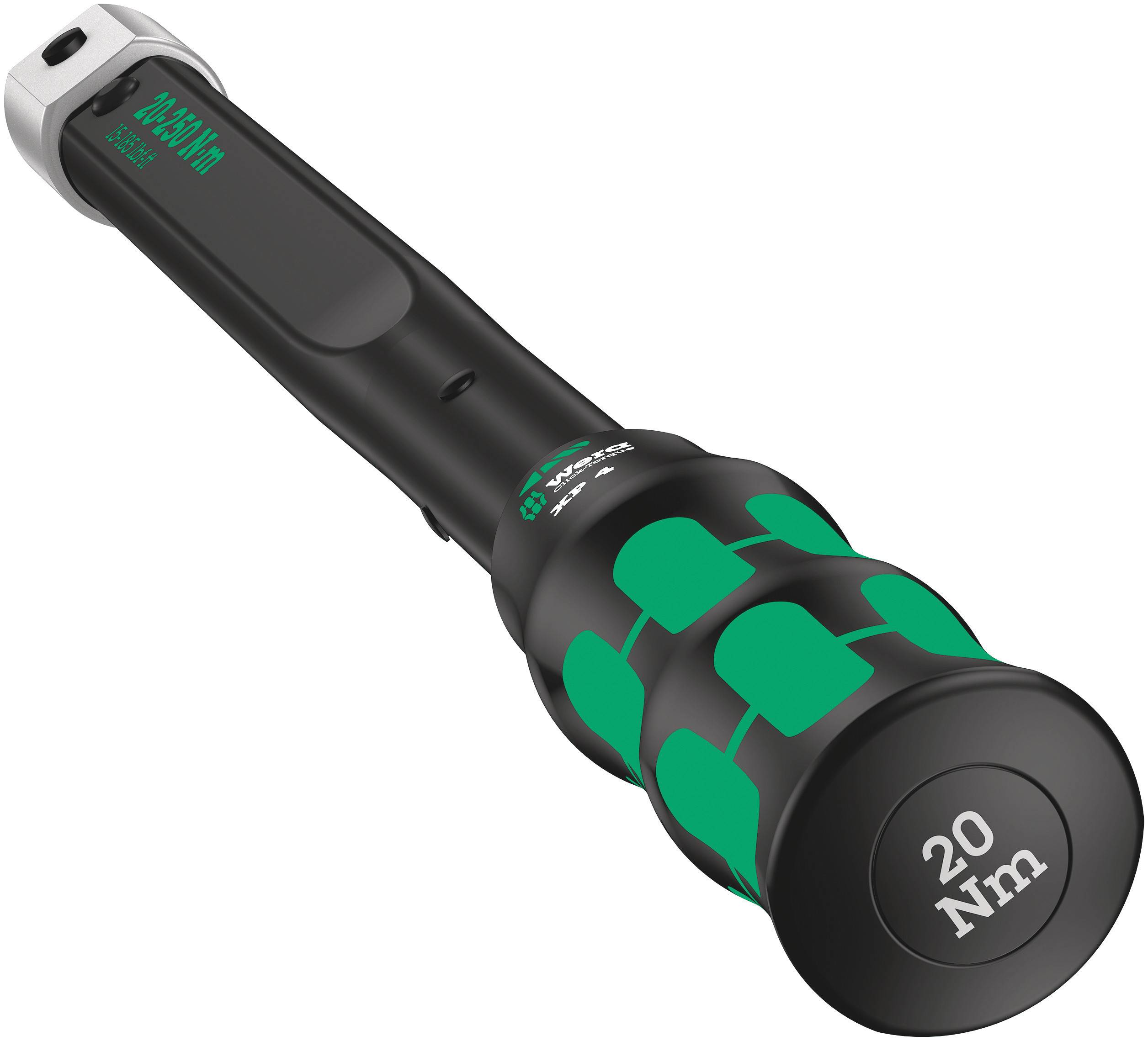 Wera Click-Torque XP 4 Voreingestellter, einstellbarer Drehmomentschlüssel für Einsteckwerkzeuge, 20-250 Nm, 20 Nm-1