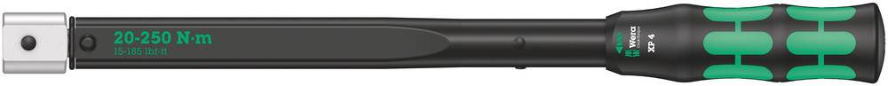 Wera Click-Torque XP 4 Voreingestellter, einstellbarer Drehmomentschlüssel für Einsteckwerkzeuge, 20-250 Nm, 20 Nm-2