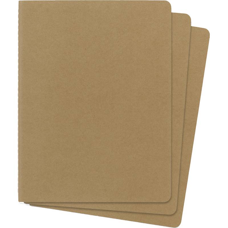 MOLESKINE Notizheft Cahier, XL, liniert, Karton, braun