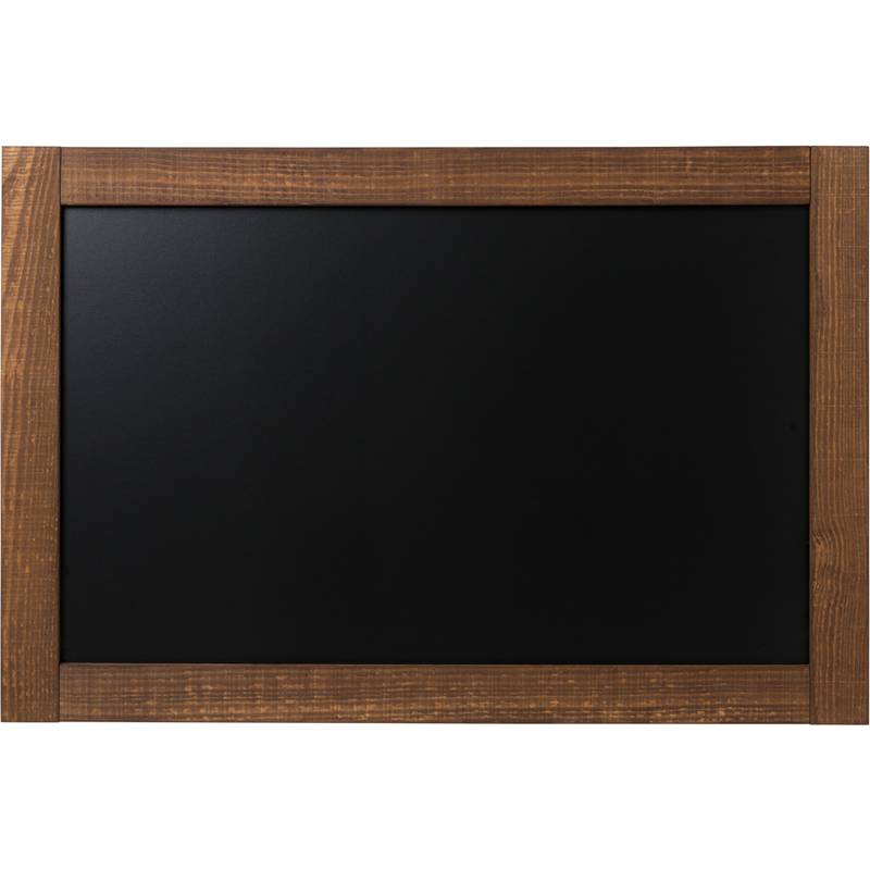Bi-Office Kreidetafel, braun, rustikal, 1.000 x 700 mm