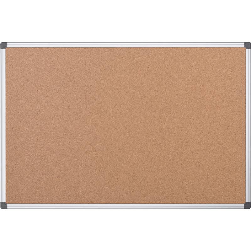 Bi-Office Korktafel "Maya", 900 x 600 mm, Aluminiumrahmen-0