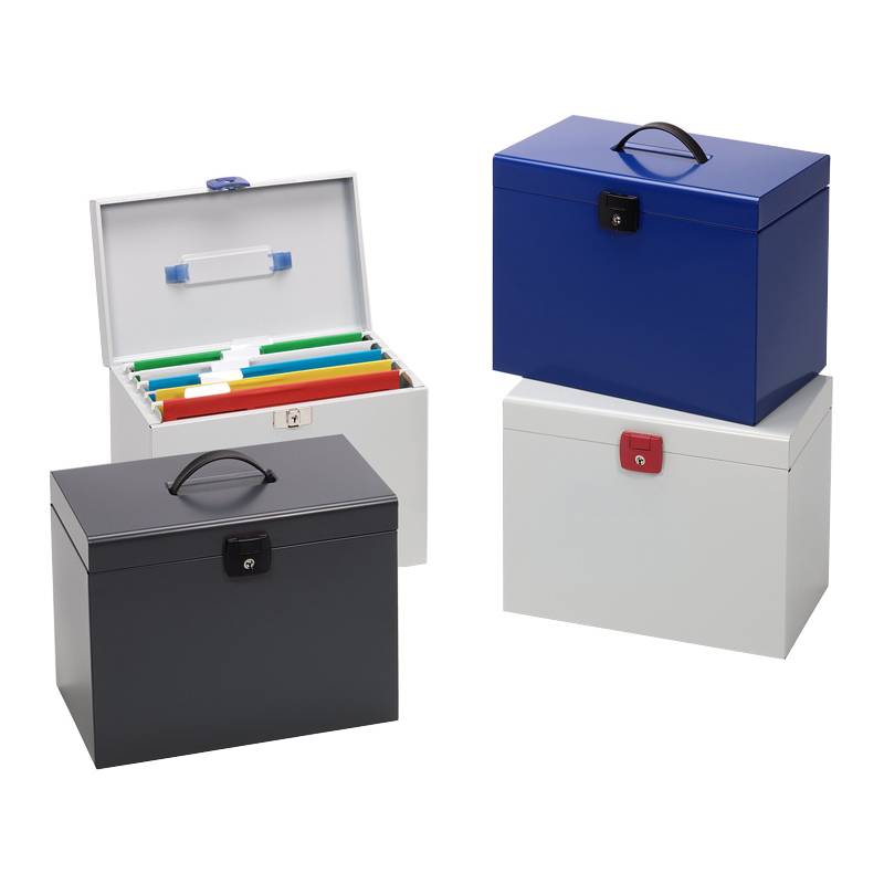 Esselte Hängemappenbox Metal, farbig sortiert
