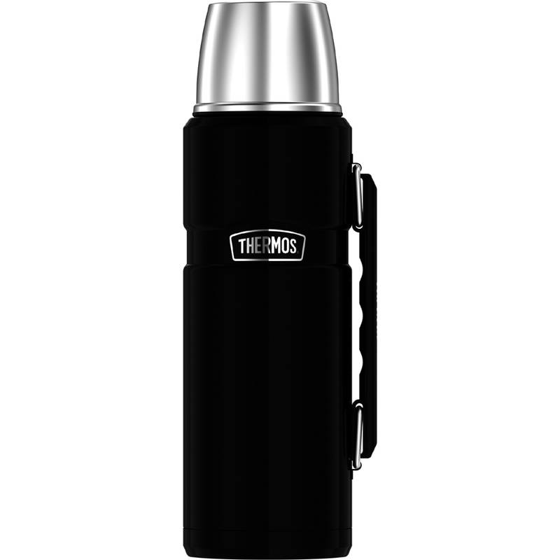 THERMOS Isolierflasche STAINLESS KING, 1,2 Liter, schwarz-0