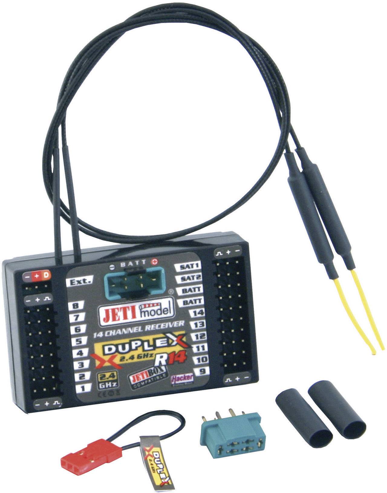 14Kanal Empfänger Jeti Duplex R14 2,4 GHz Stecksystem JR kaufen