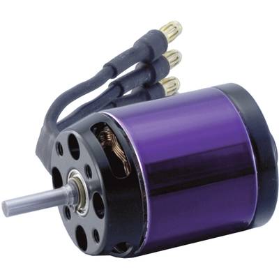 Flugmodell Brushless Elektromotor A20-6 XL 10-Pole EVO Hacker kV (U/min pro Volt): 2500 Windungen (Turns): 6