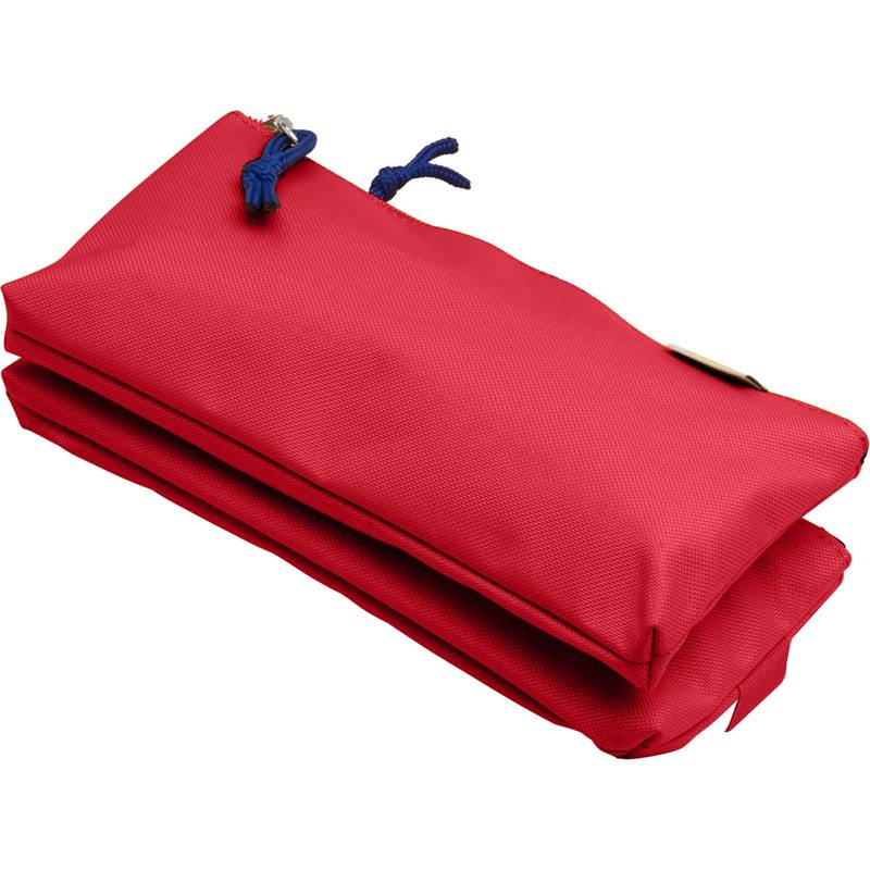 Oxford Doppel-Schlamper-Etui, Polyester, rot-0